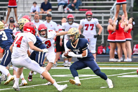 Bald Eagle Area football bounces back with a big win over Central